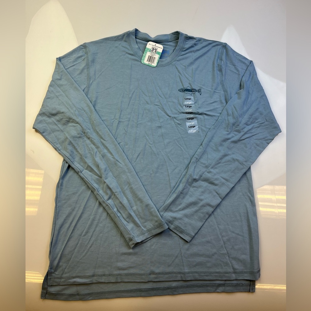 Rep Your WaterSwimming Spine Long Sleeve Tee R151-8